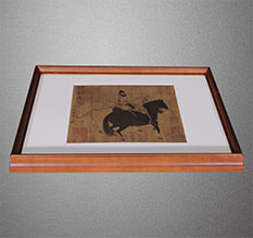 漳浦书画装裱配框服务案例